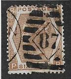 [Queen Victoria - White Control Numbers in Corners, type U]
