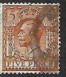 [King George V, 1865-1935 - New Watermark, Tip CA4]