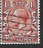 [King George V, 1865-1935 - New Watermark, Tip BX8]