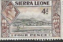 [King George VI - Free Town, प्रकार AD3]