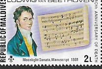 [The 150th Anniversary of the Death of Ludwig van Beethoven, German Composer, 1770-1827, 类型 YT]