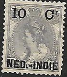 [Queen Wilhelmina - Netherlands Postage Stamps of 1899 Overprinted "NED.-INDIË" and Surcharged, 类型 E]