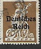 [Postage Stamps from Bayern Overprinted "Deutsches Reich", type AE2]