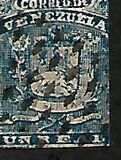 [Coat of Arms - Local Print, Coarse Impression. Line Between Stamps. Printed on Thick Bluish Paper. Size: 19½ x 13½mm, type A7]