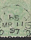 [Queen Victoria - New Watermark, Perforated or Rouletted, type E]