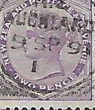 [Queen Victoria - Inscription "NEW ZEALAND - POSTAGE & REVENUE", tip L]