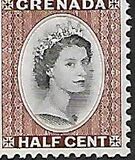 [Issues of 1951 but with portrait of Queen Elizabeth II, and Issues of 1951 but Royal Cypher changed, סוג AU]