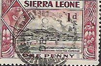 [King George VI - Free Town, प्रकार AD1]