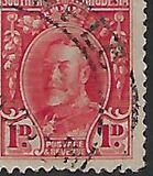 [Re George V - Stampatore:  Bradbury Wilkinson & Co. Srl, Londra, Scrivi B1]