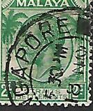 [Jorge V. Inscripción: MALAYA - STRAITS SETTLEMENTS, tipo AX1]