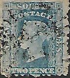 [Queen Victoria - Perforated, type B17]