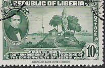 [The 100th Anniversary of the Founding of Liberia, type XGW]