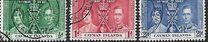 [Coronation of King George VI & Queen Elizabeth - Inscription "CAYMAN ISLANDS", タイプ AJ]