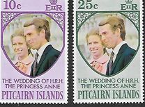 [Royal Wedding of Princess Anne and Captain Mark Phillips, type EE]