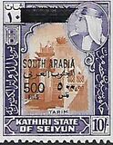 [Issues of 1954 Overprinted "SOUTH ARABIA" and Surcharged, type Y1]
