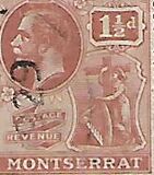[King George V, Symbol of the Colony, type E18]
