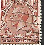 [King George V, 1865-1935 - New Watermark, type BX8]