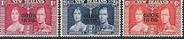[Coronation of King George VI and Queen Elizabeth - Stamps of New Zealand Overprinted "COOK ISLANDS", نوع AD]
