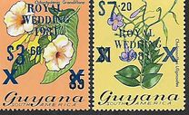 [Royal Wedding of Prince Charles and Lady Diana Spencer - Issues of 1971 Overprinted "ROYAL WEDDING 1981" and Surcharged, tegund KI]