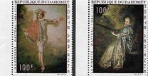 [Airmail - The 250th Anniversary of the Death of Jean Antoine Watteau, 1684-1721, 類型 JR]
