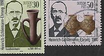 [The 100th Anniversary of the Birth of Heinrich Schliemann, type DII]
