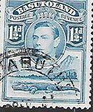 [King George VI and Landscape, type D2]