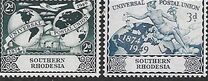 [The 75th Anniversary of Universal Postal Union, タイプ X]