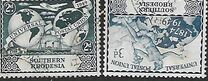 [The 75th Anniversary of Universal Postal Union, タイプ X]