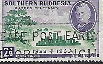 [The 100th Anniversary of the Birth of Cecil Rhodes, տեսակ AC]