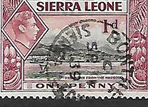 [King George VI - Free Town, type AD1]