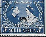[South Africa Stamps Overprinted "SWA", veids BD7]
