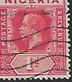 [King George V - Ordinary Paper, New Watermark, type A14]