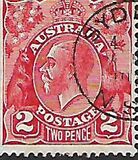 [King George V - Different Watermark, tip B35]