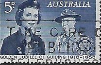 [Golden Jubilee of Guiding, 1910-1960, type FW]
