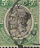 [King George V - Watermarked, type H]