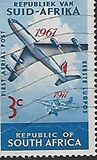 [The 50th Anniversary of First South African Aerial Post, jenis IK]