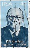 [The 100th Anniversary of the Birth of Doctor D. F. Malan, Prime Minister, type NB]