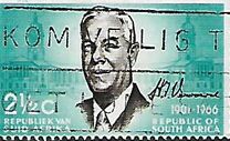 [Verwoerd Commemoration, type JU]