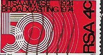 [The 50th Anniversary of Broadcasting in South Africa, type ND]