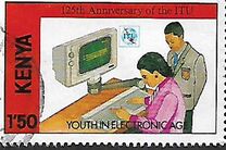 [The 125th Anniversary of I.T.U., type TA]