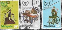 [International Year for Disabled Persons, type FO]
