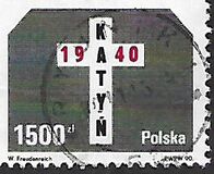 [The 50th Anniversary of the Katyn Massacre, type DDC]