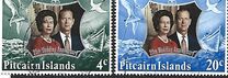 [The 25th Anniversary of the Wedding of Queen Elizabeth II and Prince Philip, type DW]