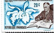 [The 25th Anniversary of the Death of Franklin D. Roosevelt, 1882-1945, type JP]