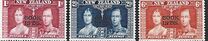 [Coronation of King George VI and Queen Elizabeth - Stamps of New Zealand Overprinted "COOK ISLANDS", نوع AD]