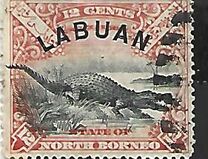 [Not Issued North Borneo Stamps Overprinted "LABUAN", Tip N7]