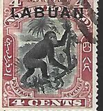 [No. 91, 93, 95 & Not Issued North Borneo Stamps Overprinted, type S1]