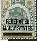 [Negri Sembilan Postage Stamps Overprinted, type A5]