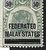 [Negri Sembilan Postage Stamps Overprinted, type A7]