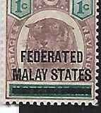 [Negri Sembilan Postage Stamps Overprinted, type A]